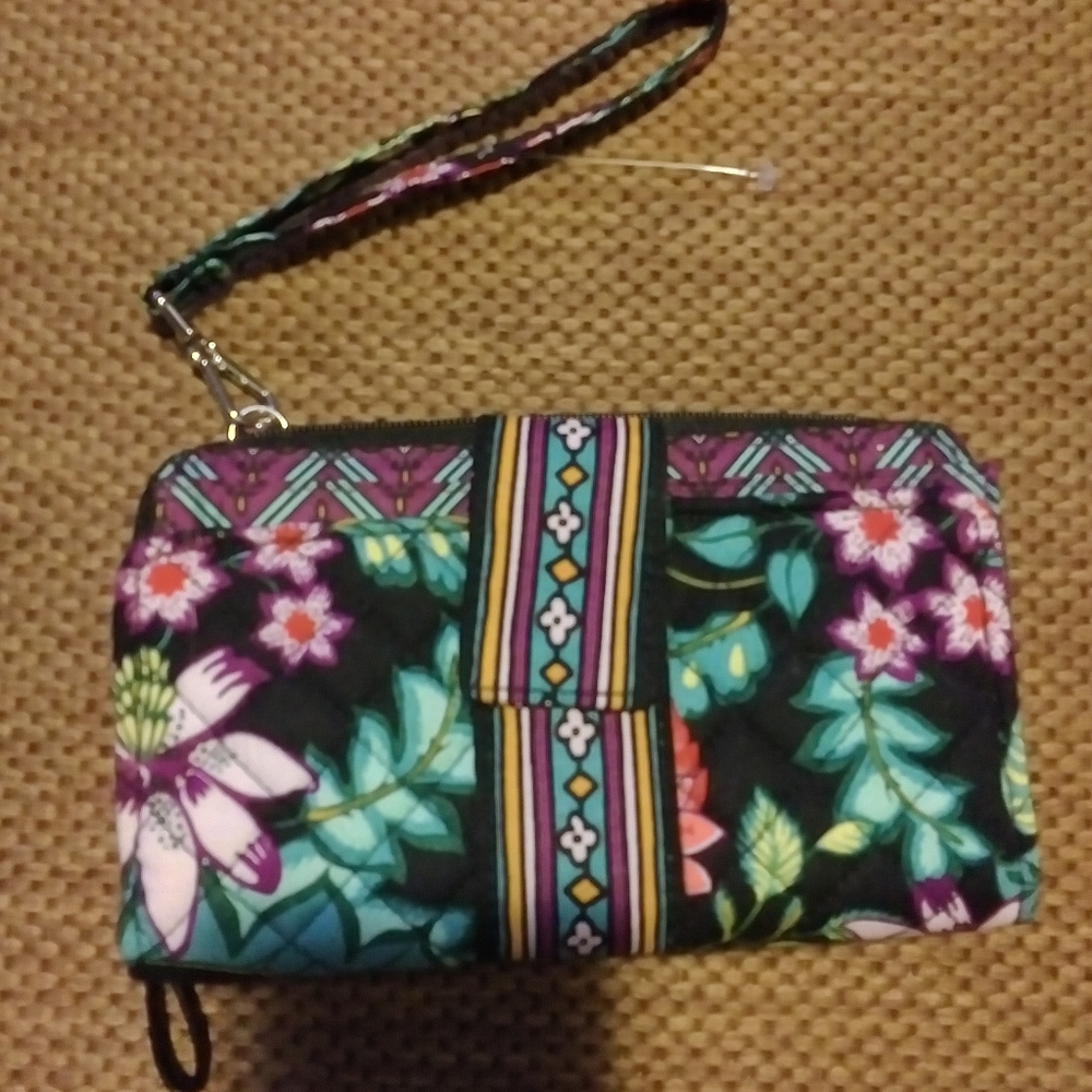 Vera Bradley Wallet with Wristlet Strap